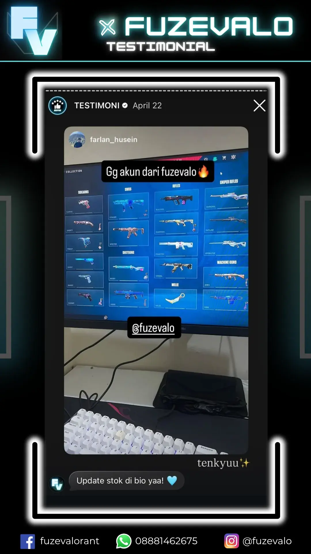Testimoni customer 1